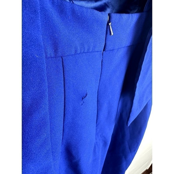 Gently Worn Jay Godfrey Cobalt Viola Dress size 0 - Picture 5 of 10